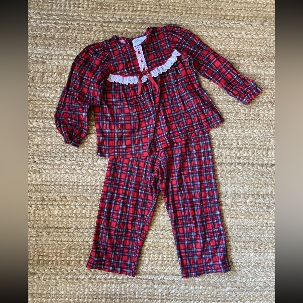 Vintage Plaid Pajamas